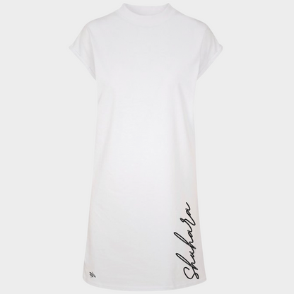 Women's White Customised Longline T-Shirt - Original Collection