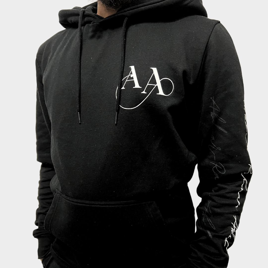 Black Customised Unisex Hoodie - Original Collection